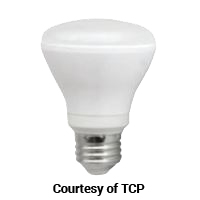 TCP DIMMABLE 7W SMOOTH R20 2700K  575L 50W EQUAL