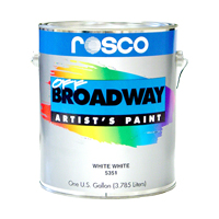 ROSCO OFF BROADWAY PAINT WHITE #5350 1GAL