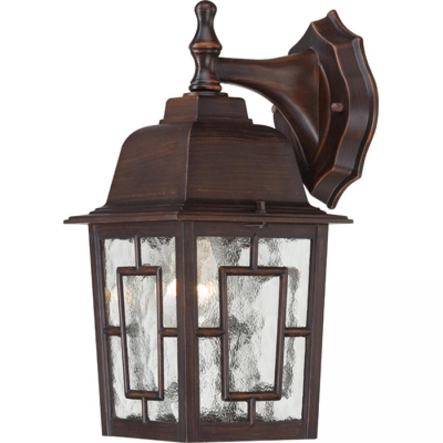 NUVO LIGHTING BANYAN 1 LGT 12" OUTDOOR WALL RB #60/4922