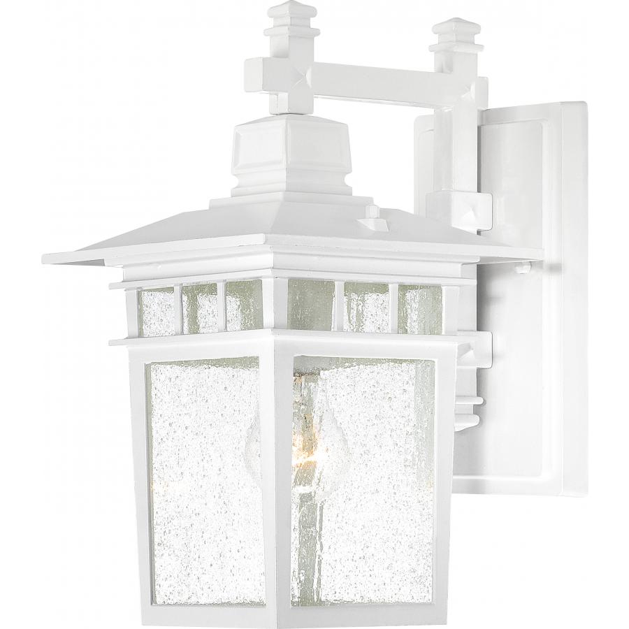 NUVO LIGHTING COVE NECK 1 LGT OUTDOOR WALL WH #60/4957