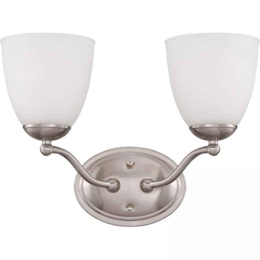 NUVO LIGHTING PATTON 2 LIGHT VANITY #60/5032