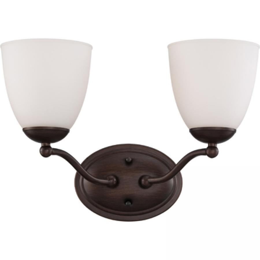 NUVO LIGHTING PATTON 2 LT VANITY #60/5132