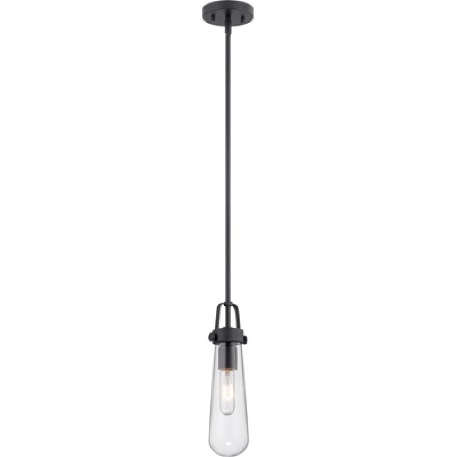 NUVO LIGHTING BEAKER 1 LT MINI PENDANT CLEAR AB #60/5362