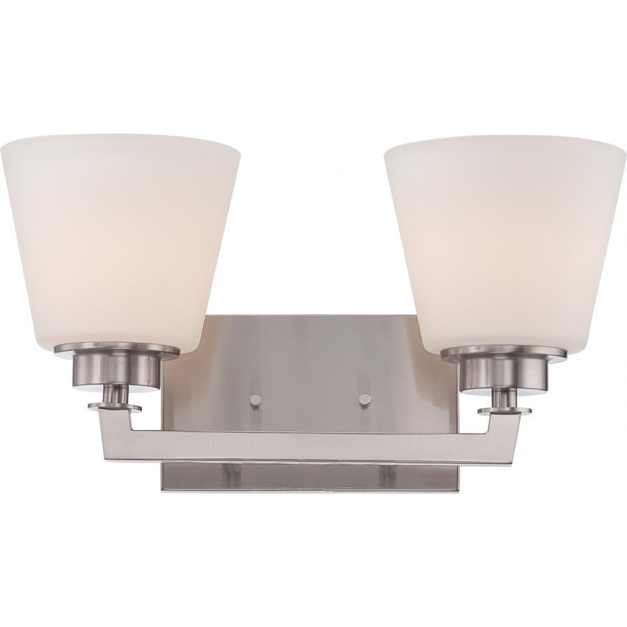 NUVO LIGHTING MOBILI 2 LT VANITY FIXTURE BN #60/5452