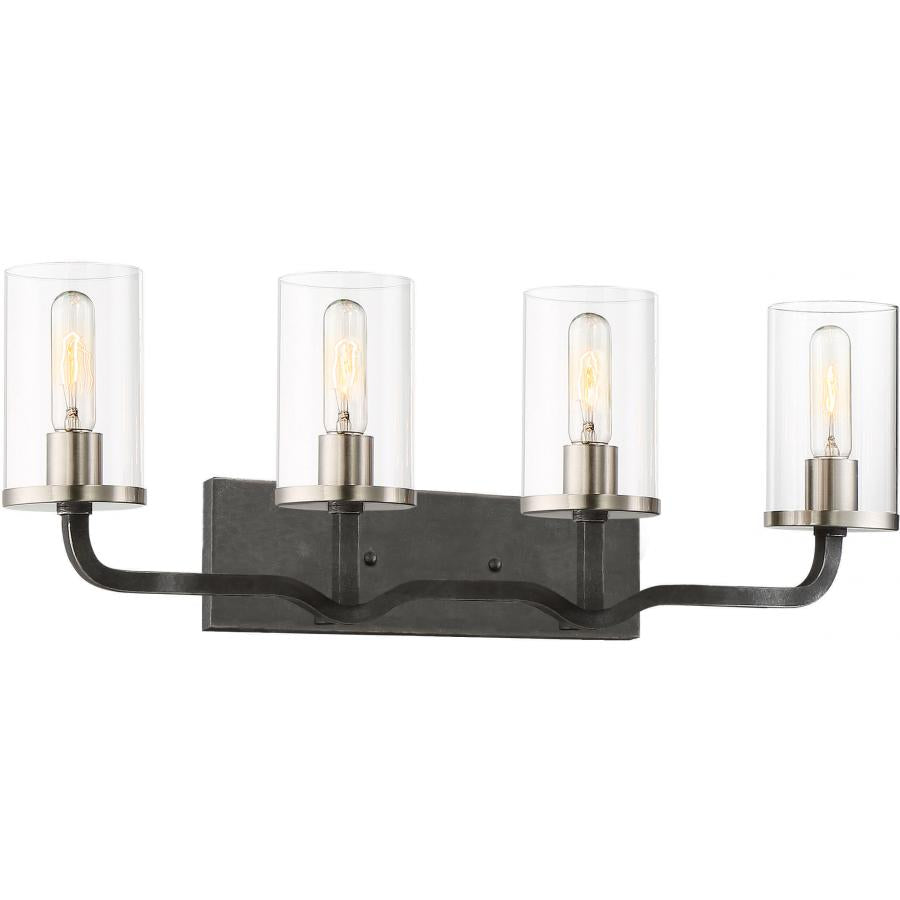 NUVO LIGHTING SHERWOOD 4 LIGHT VANITY #60/6129