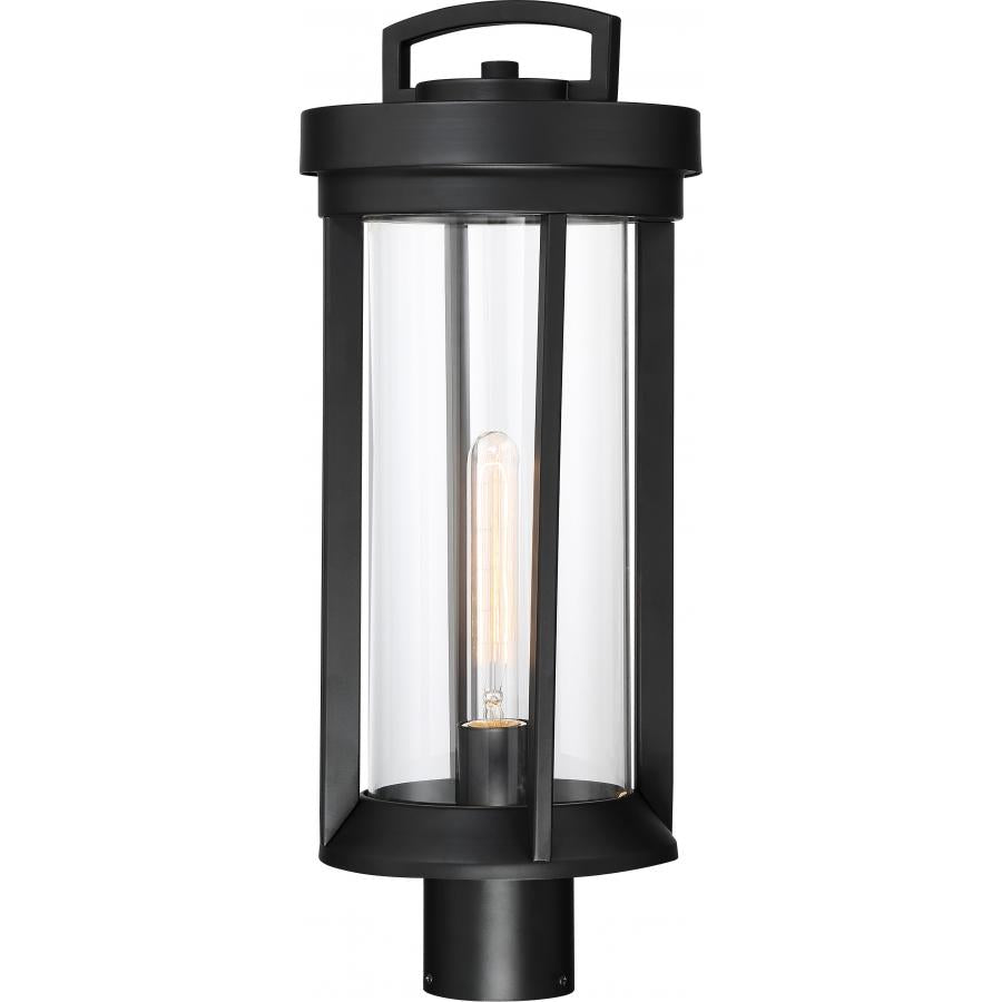 NUVO LIGHTING HURON 1 LIGHT POST LANTERN - AGED BRONZE #60/6503
