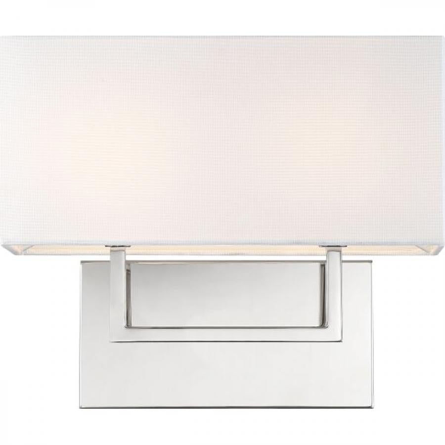NUVO LIGHTING TRIBECA 2 LIGHT VANITY PN #60/6718