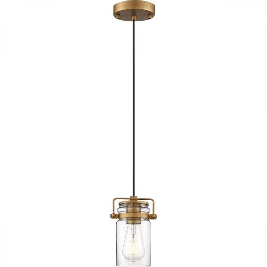 NUVO LIGHTING ANTEBELLUM 1 LT MINI PENDANT VB #60/6735