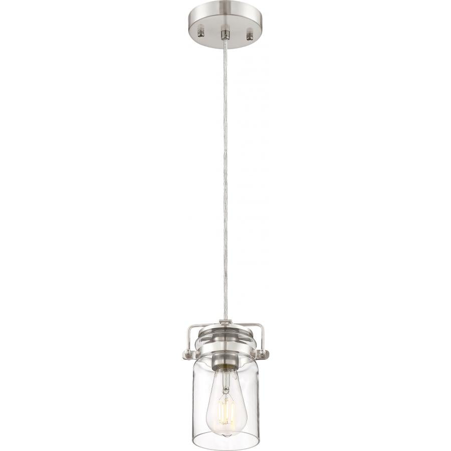 NUVO LIGHTING ANTEBELLUM 1 LT MINI PENDANT BN #60/6736