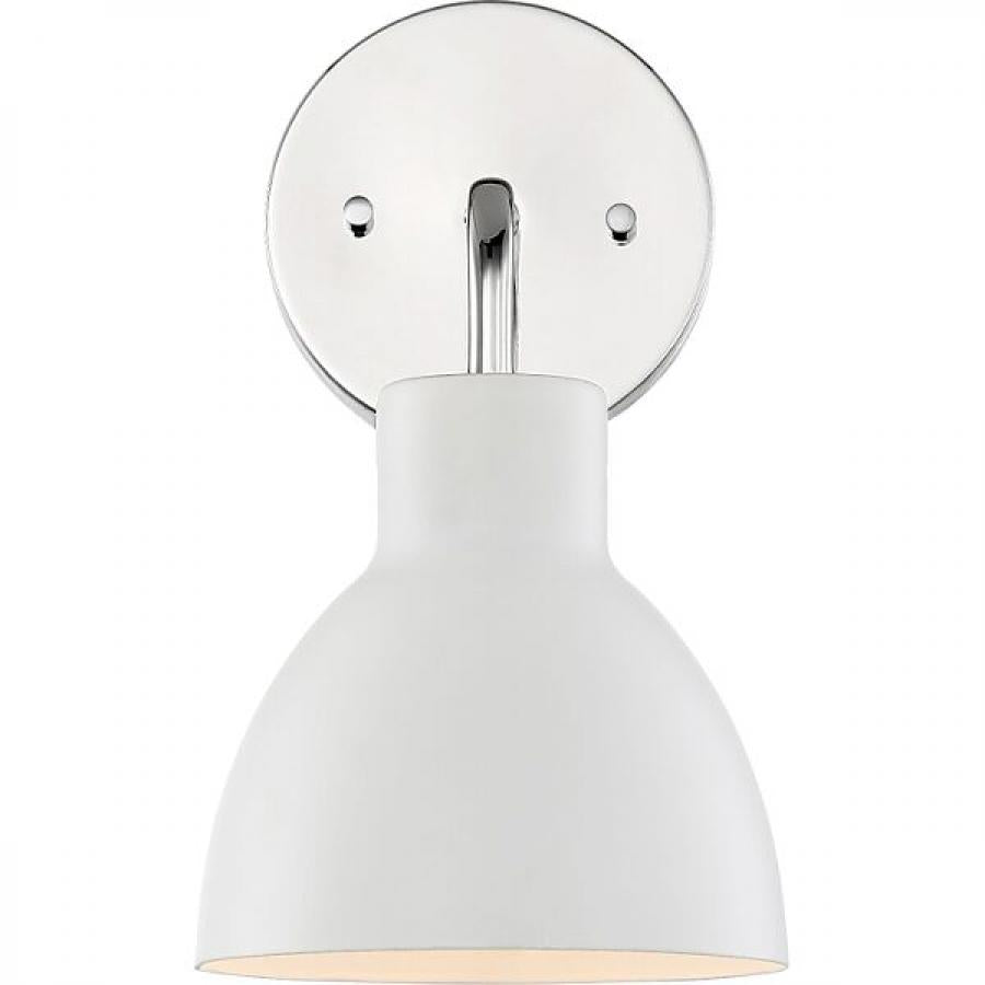 NUVO LIGHTING SLOAN 1 LIGHT VANITY PN MW #60/6781