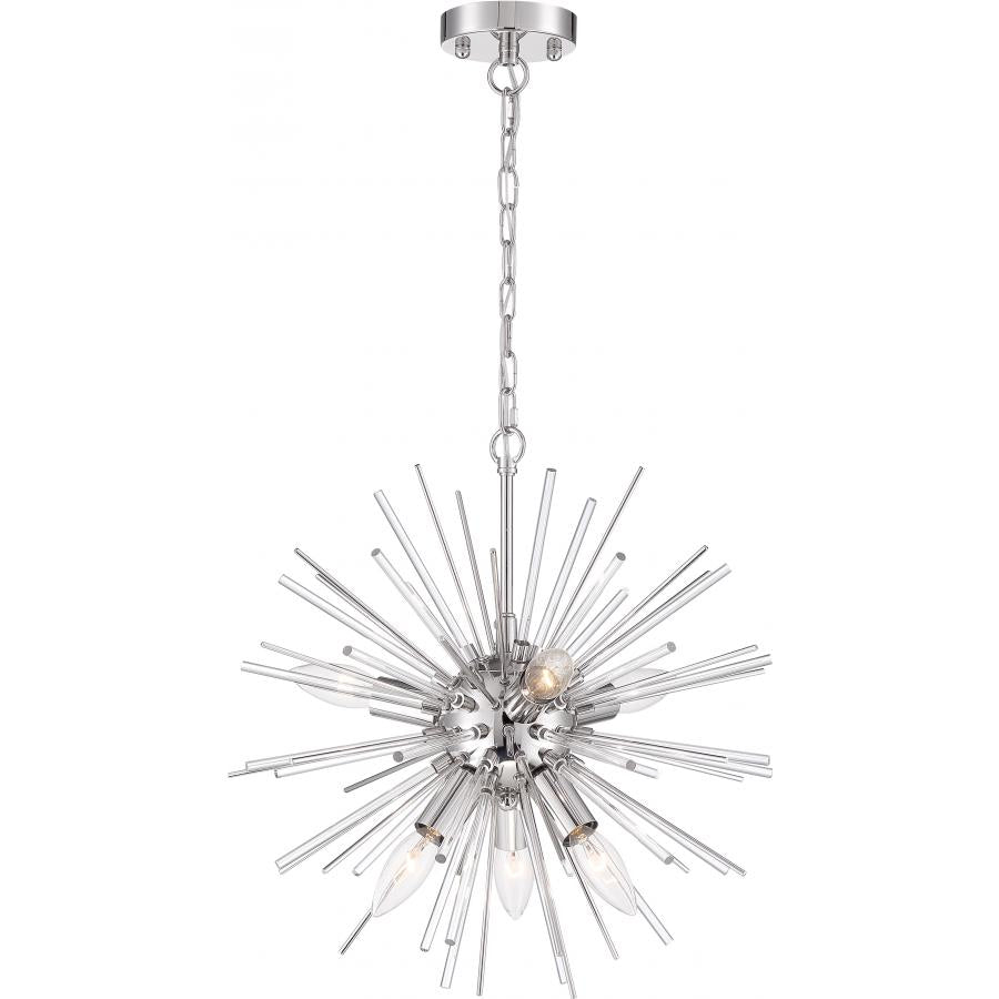 NUVO LIGHTING CIRRUS 8 LIGHT CHANDELIER PN #60/6993