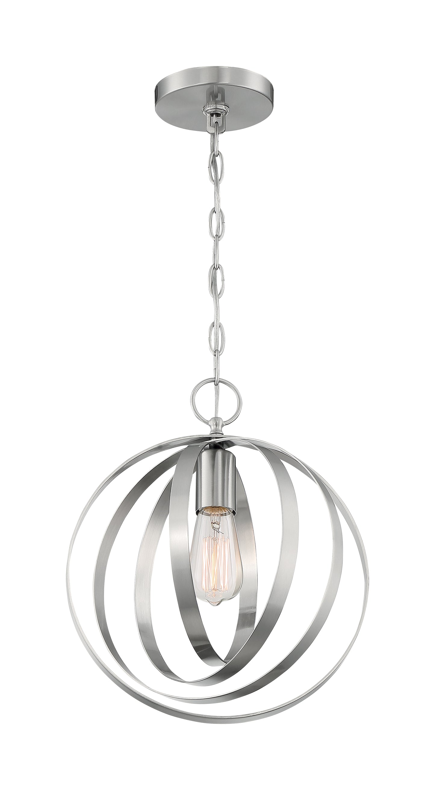 NUVO LIGHTING PENDLETON 1LT PENDANT BN #60/7046