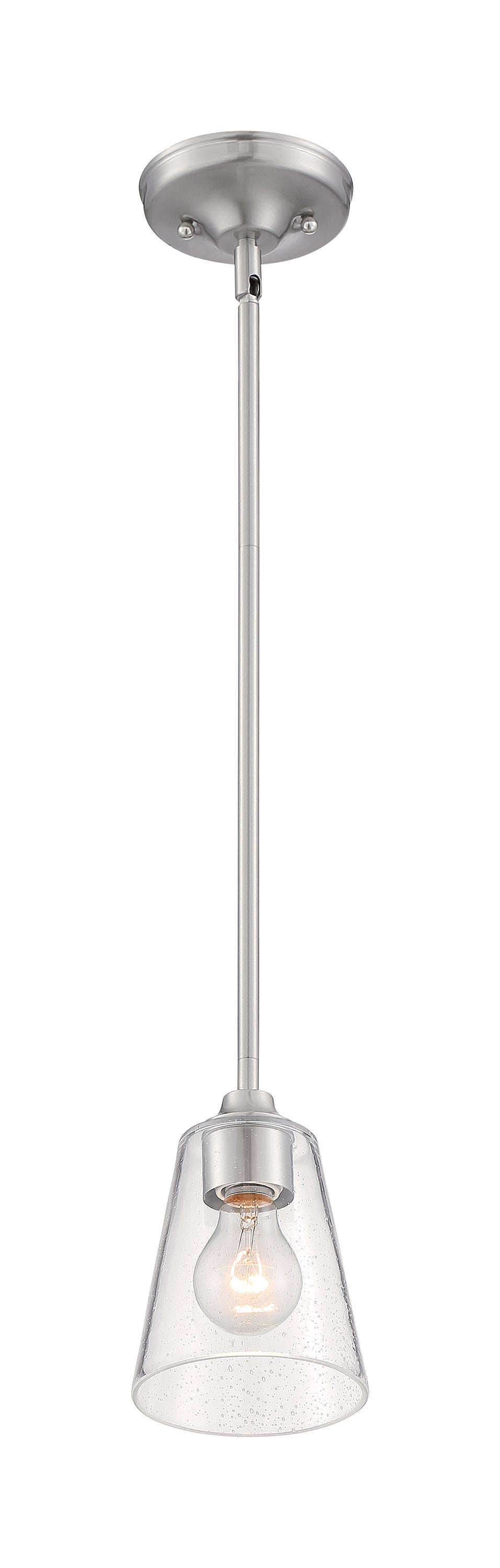 NUVO LIGHTING BRANSEL 1 LIGHT MINI PENDANT BN #60/7180