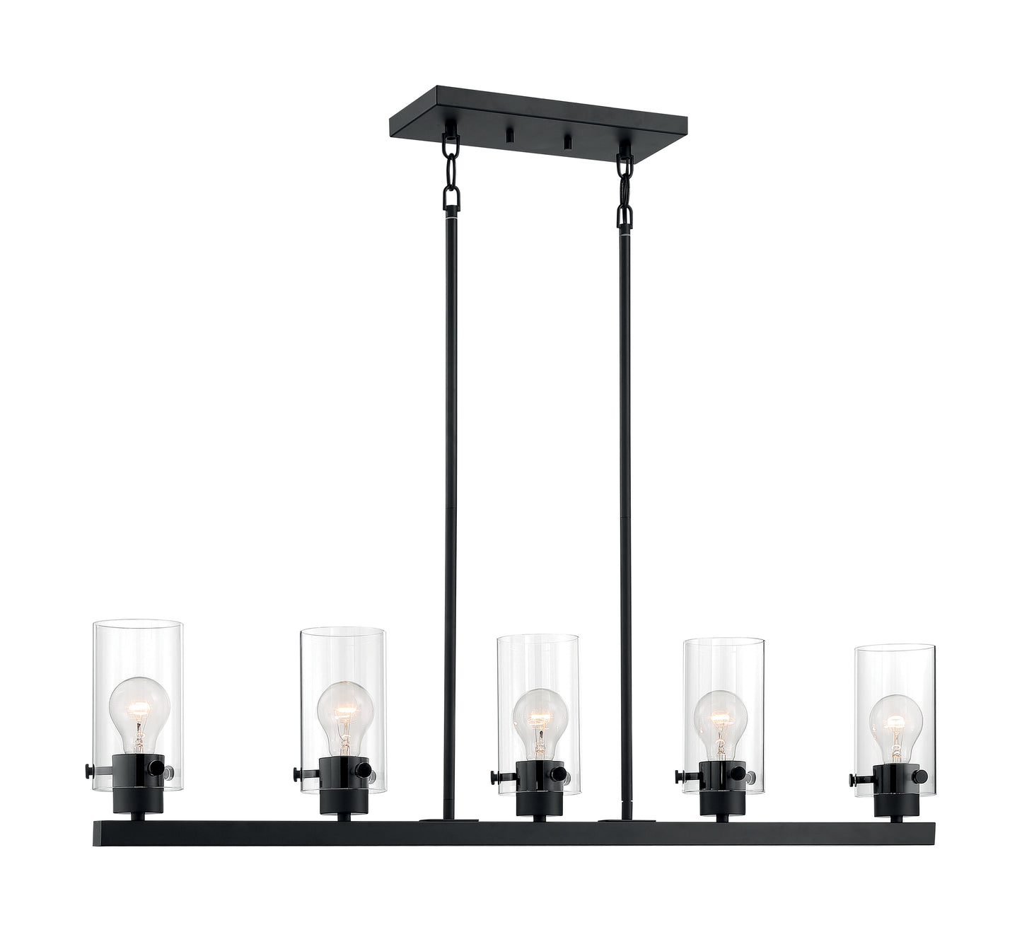 NUVO LIGHTING SOMMERSET 5 LIGHT ISLAND PEND #60/7276