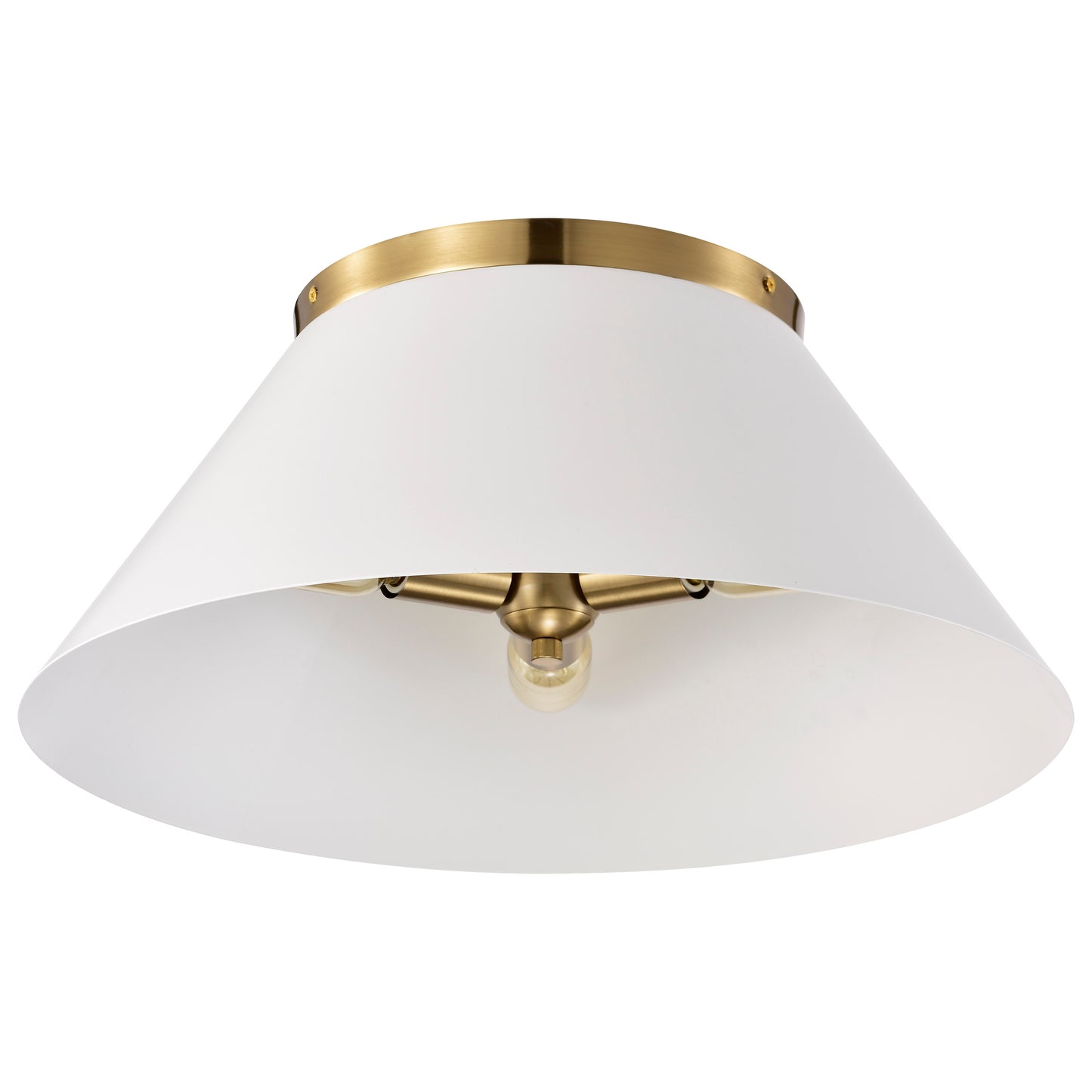 NUVO LIGHTING DOVER 3 LIGHT LARGE FLUSH #60/7421