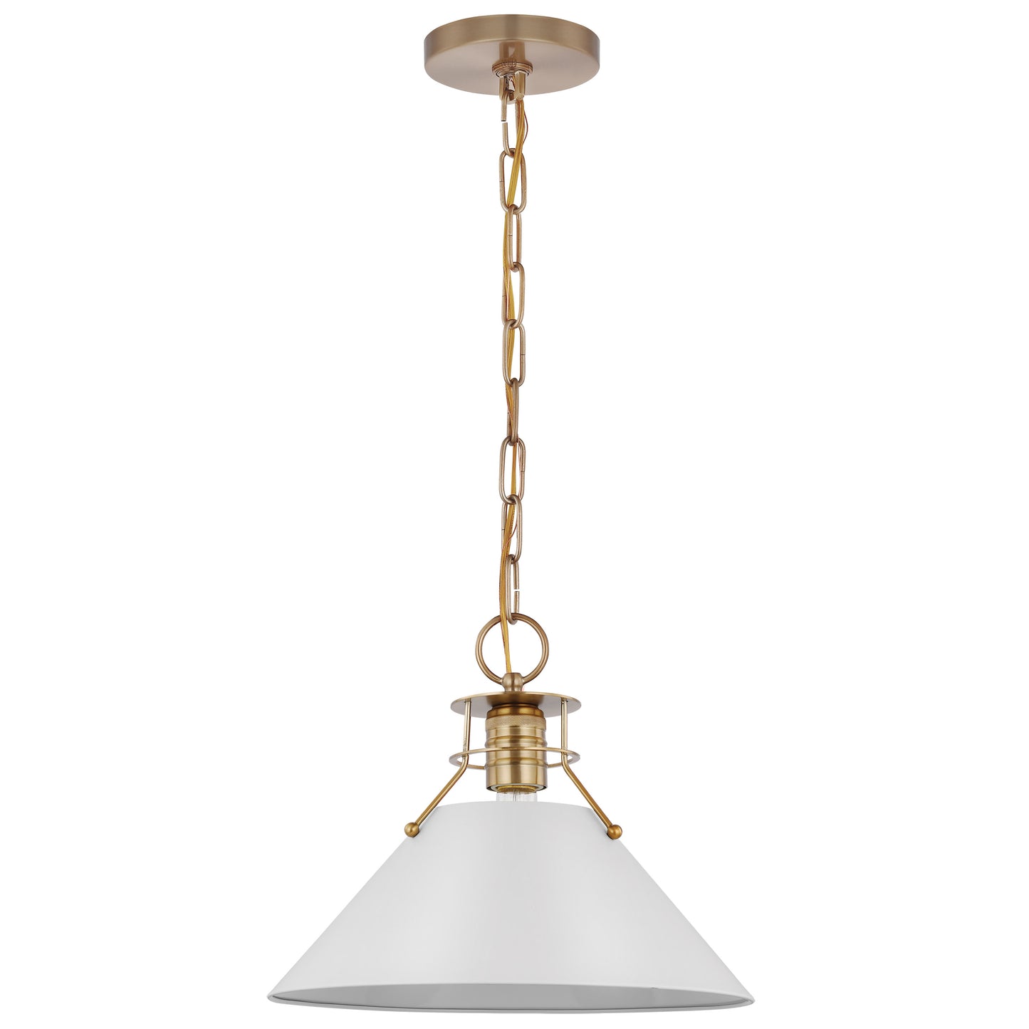 NUVO LIGHTING OUTPOST 1 LIGHT MEDIUM PENDANT #60/7524