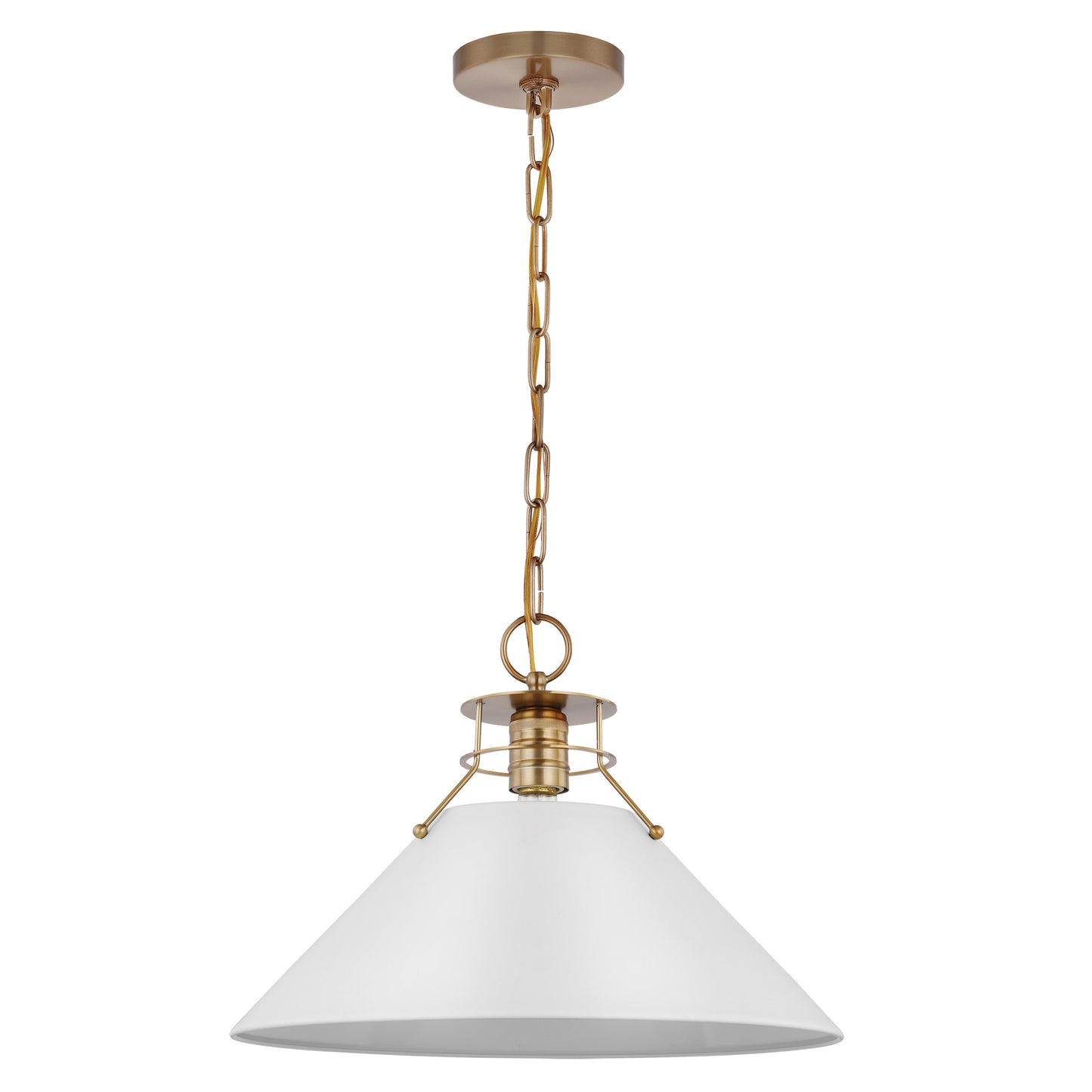 NUVO LIGHTING OUTPOST 1 LIGHT LARGE PENDANT #60/7526