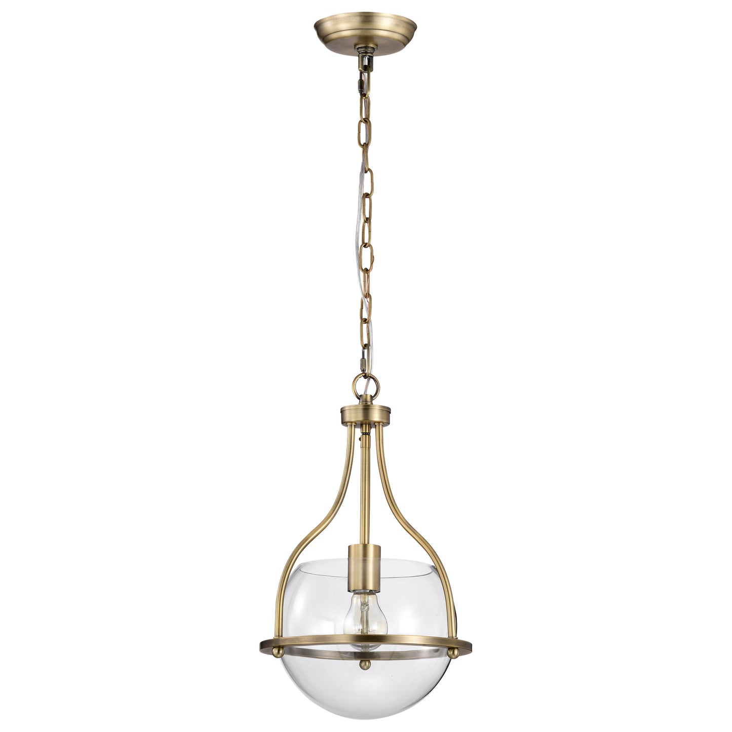 NUVO LIGHTING AMADO 1 LIGHT 10 PENDANT #60/7815