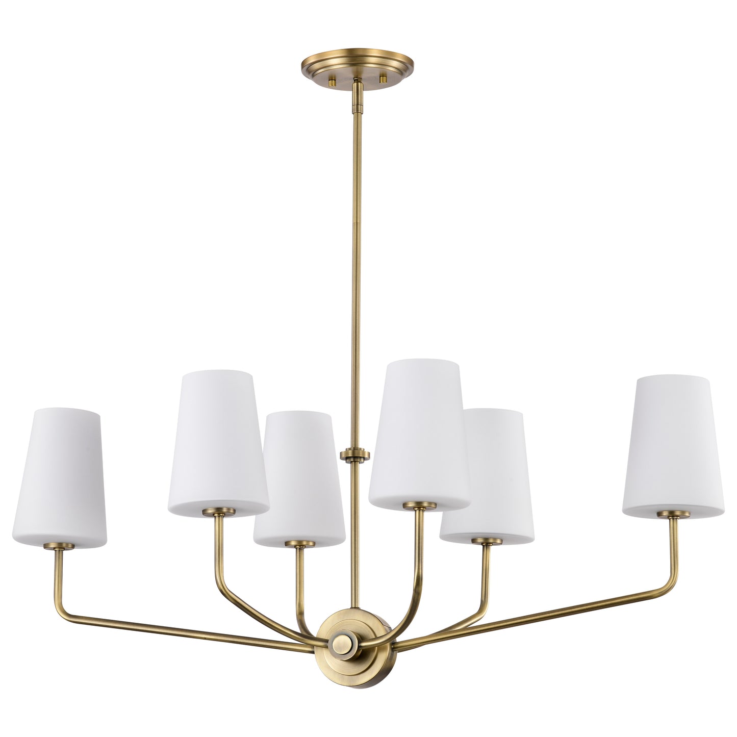 NUVO LIGHTING CORDELLO 6 LT ISLAND PENDANT #60/7886