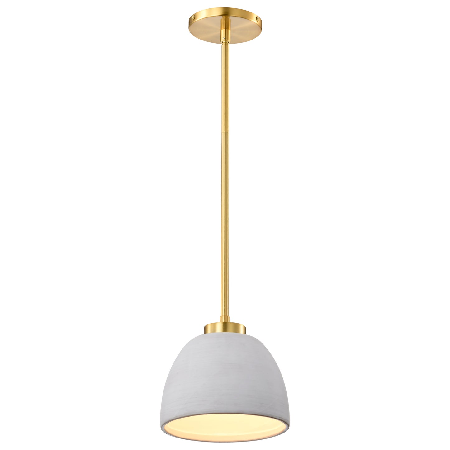 NUVO LIGHTING COLLINS 8" CERAMIC MINI PEND #60/8002