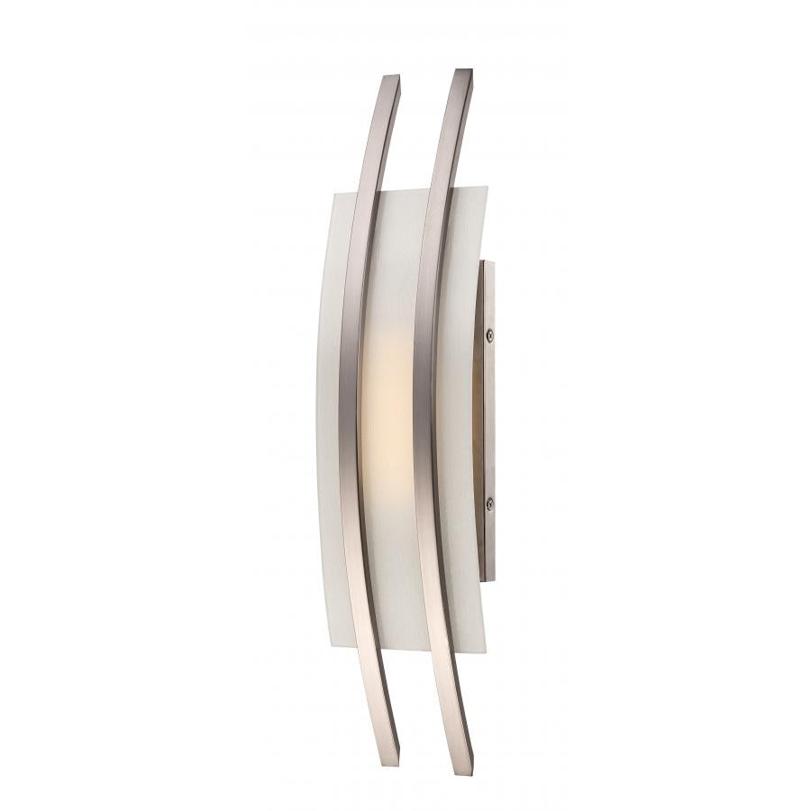 NUVO LIGHTING TRAX LED WALL SCONCE BN #62/102