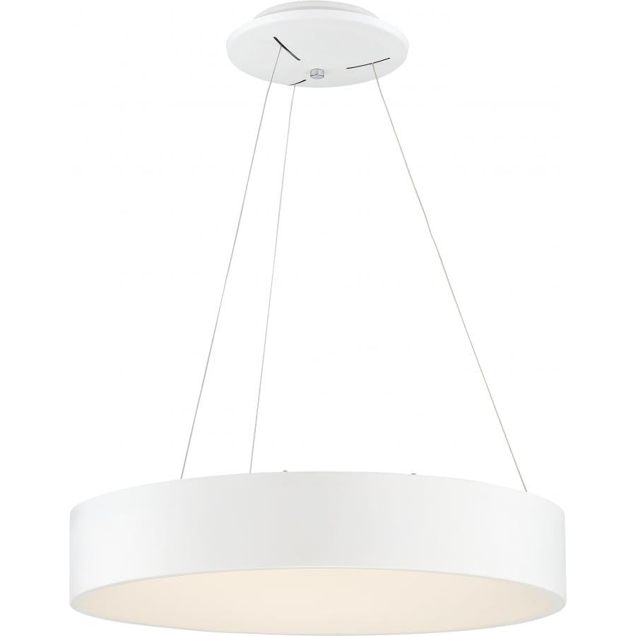 NUVO LIGHTING ORBIT 20W LED PENDANT WHITE #62/1455