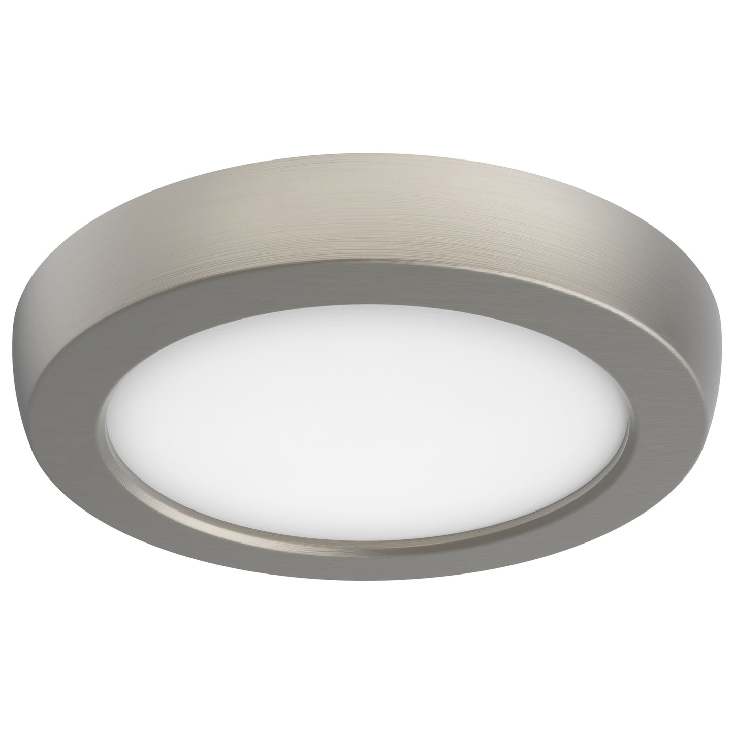 NUVO LIGHTING 9W LED 5" RND BR. NICKEL #62/1703