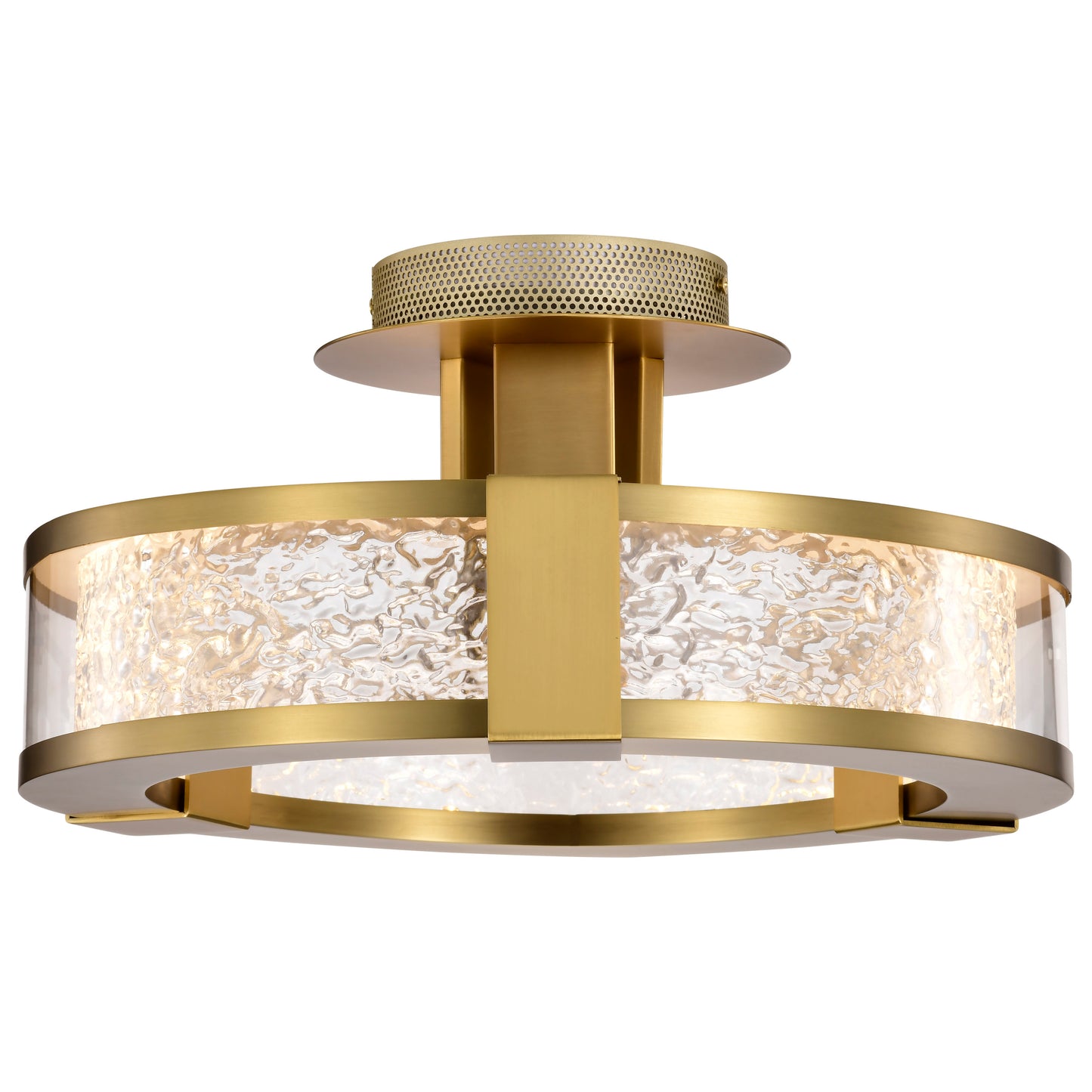 NUVO LIGHTING DARROW 13" LED SEMI FLUSH #62/2011