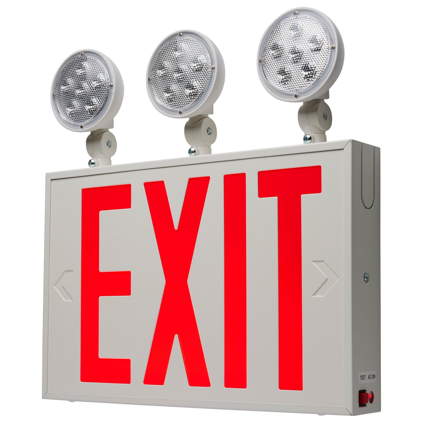 NUVO LIGHTING EXIT/LIGHT TH - RED - NYC #67/124