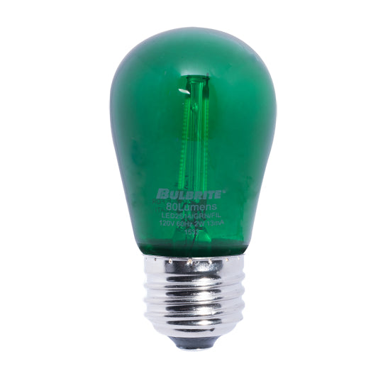 BULBRITE LED2S14/GRN/FIL #776561