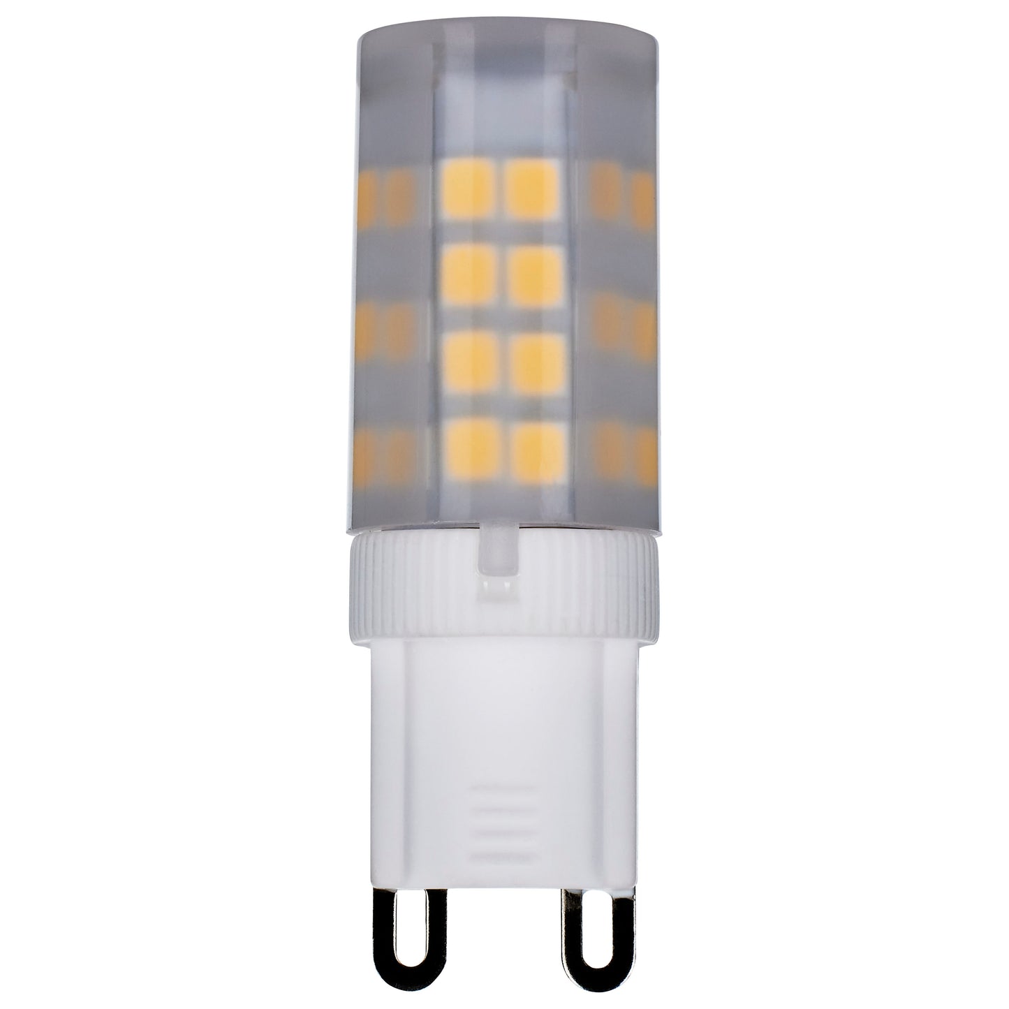SATCO 3.5 WATT JCD LED LAMP - FROST - 3000K - G9 BASE - 120 VOLT #S11232