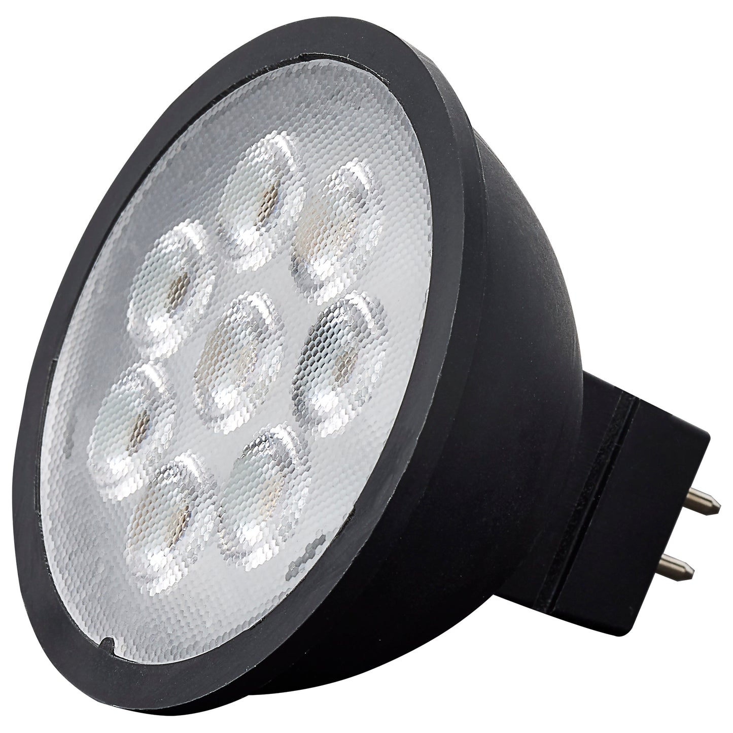 SATCO 6.5MR16/LED/40'/830/12V/BLACK #S11398