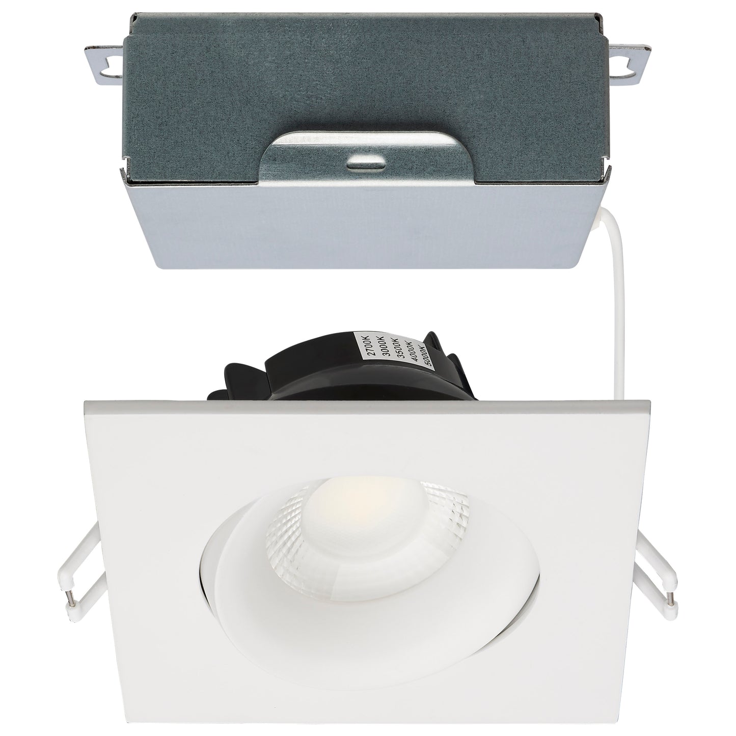 SATCO 12W/DW/GBL/3.5/CCT/SQ/RD/WH #S11627R1