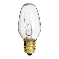 SATCO 7C7 NITELITE CLR #S3691