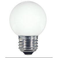 SATCO 1.4W G16.5/WH/LED/120V/CD E26 #S9159