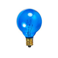 SATCO 10 G12 1/2 CAND BLUE 120V #S3834