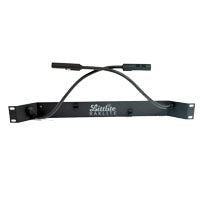 LITTLITE 1 RU RAKLITE WITH TWO 12" LED GOOSENECKS AND ON/OFF SWITCH POWER SUPPLY