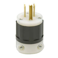 LEVITON 5266-C BLACK & WHITE MALE