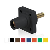 LEVITON 16 SERIES TAPER NOSE ECT CAM-TYPE CONNECTOR WHITE