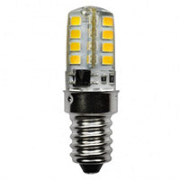 NORMAN LAMPS LED TUBULAR BULB, E14, 120V, 3W, 3000K, 360DEG