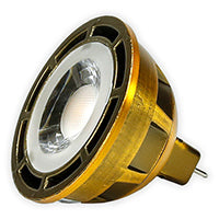 LTF TECHNOLOGY 7W MR16 GU5.3 12V 3000K-1800K WARM DIM 36° AGED BRASS #MR168W12V3018KWD136A