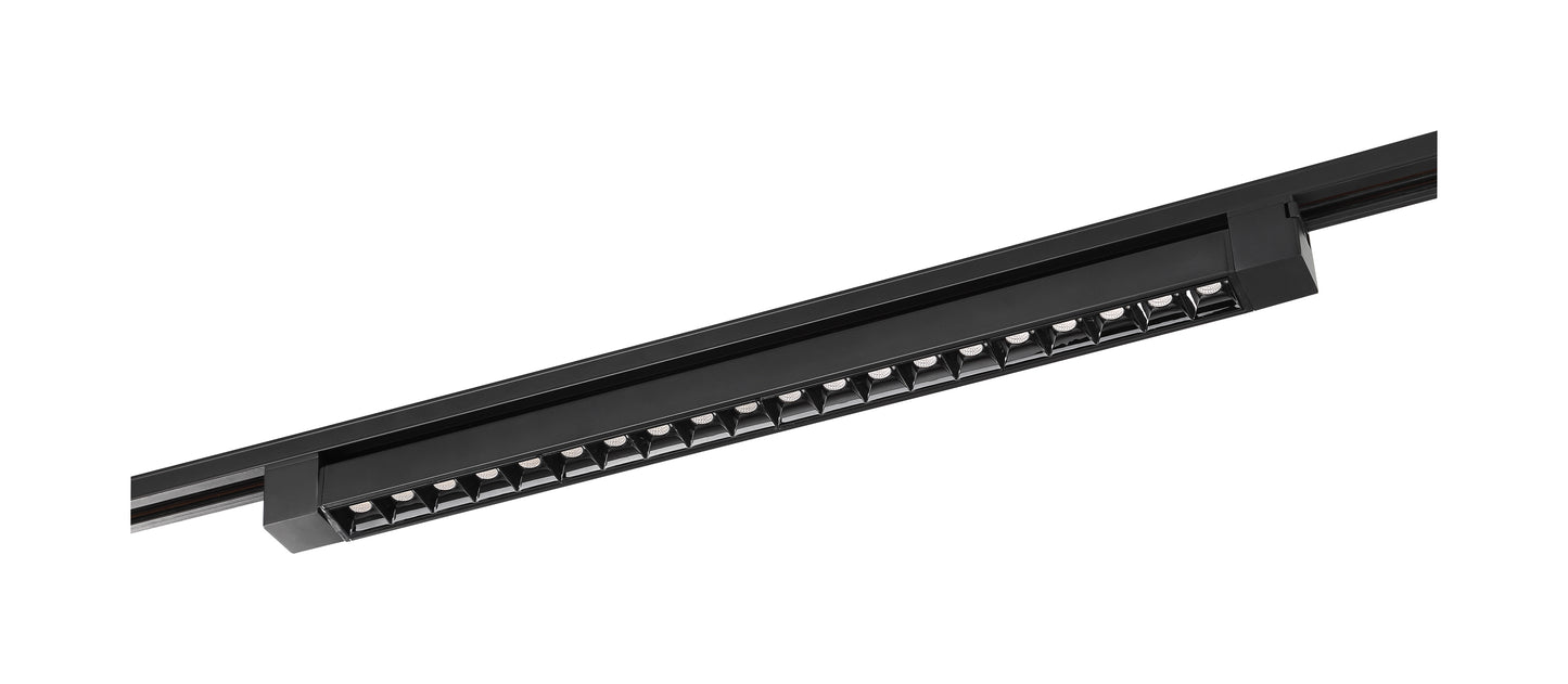 NUVO LIGHTING 30W LED 2 FOOT TRACK BAR BLK #TH503