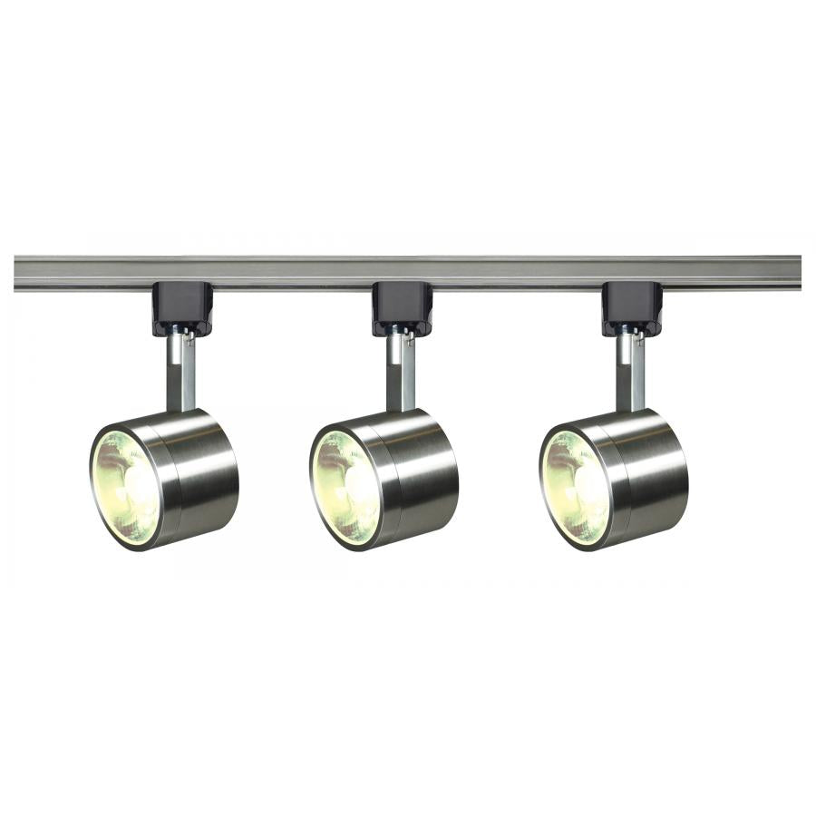 NUVO LIGHTING TRACK KIT 12W LED ROUND BN #TK407