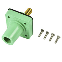 MARINCO POWER PRODUCTS CL 16 SERIES PANEL MOUNTS (400A / 600V) 1.125" THREADED STUD FEMALE - GREEN (E)