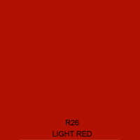 ROSCO SLEEVE 48" T8 R26 LIGHT RED