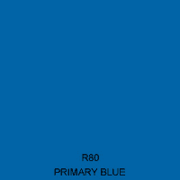 ROSCO SLEEVE 48" T12 R80 PRIMARY BLUE