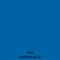 ROSCO SLEEVE 24" T8 R84 ZEPHYR BLUE