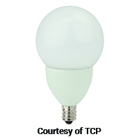 TCP LED 4W DIM CANDELABRA FRST G16 2700K 280L