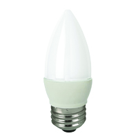 TCP LED 5W E26 27K DECO FROSTED