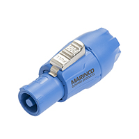 MARINCO POWER PRODUCTS 20A 500V POWER CONNECTOR INPUT BLUE